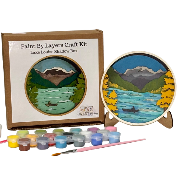 Lake Louise Kit Shadow Box Kit