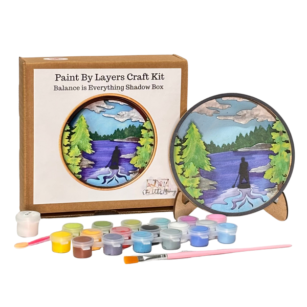 Balance is Everything Shadow Box Kit