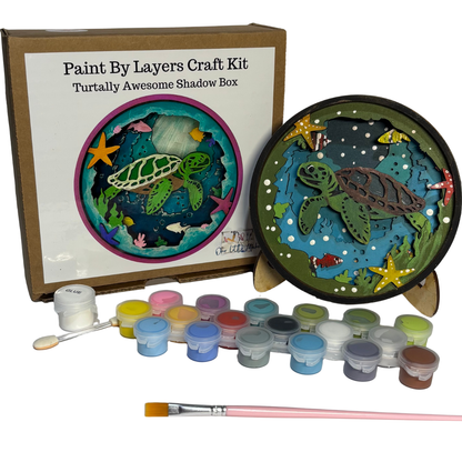 Turtally Awesome Shadow Box Kit