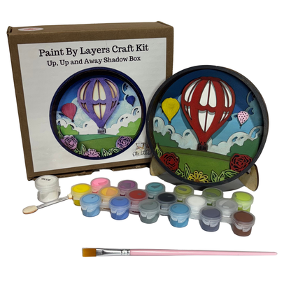 Up, Up and Away Shadow Box Kit