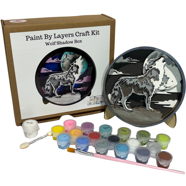 Wolf Shadow Box Kit