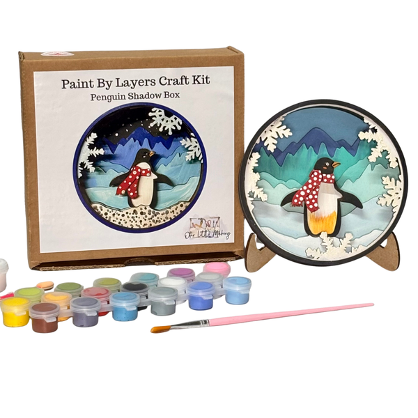 Penguin Shadow Box Kit