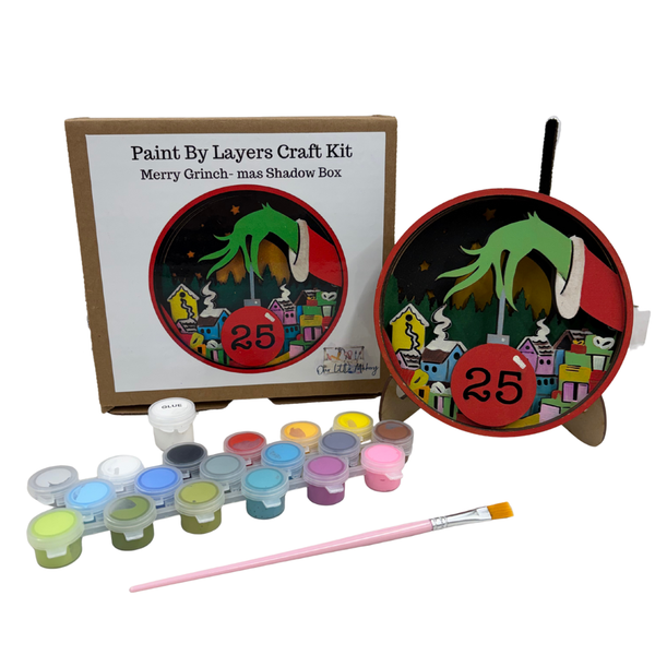 Merry Grinch-mas Shadow Box Kit