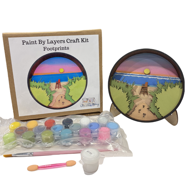 Footprints Shadow Box Kit