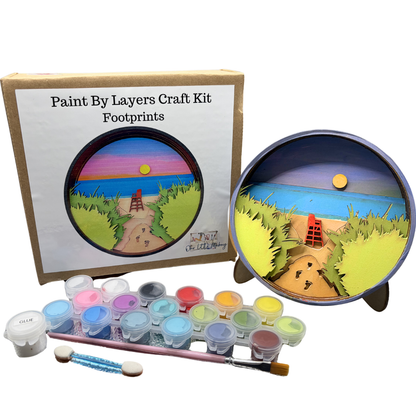 Footprints Shadow Box Kit