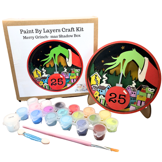 Merry Grinch-mas Shadow Box Kit