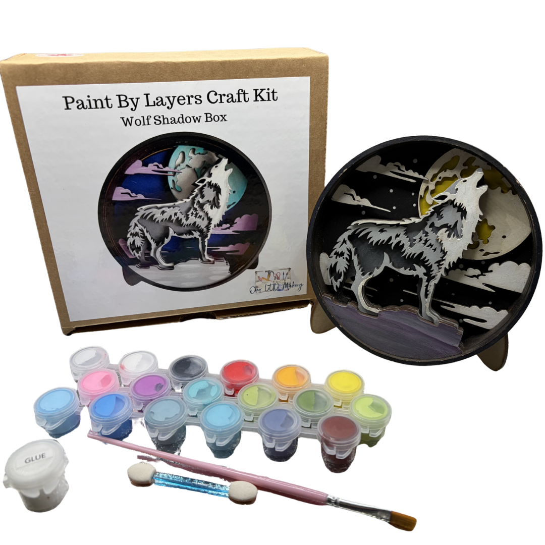 Wolf Shadow Box Kit