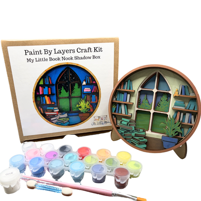 My Little Book Nook Shadow Box Kit