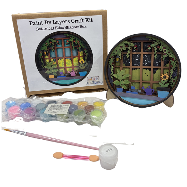 Botanical Bliss Shadow Box Kit
