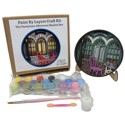 The Parisienne Afternoon Shadow Box Kit
