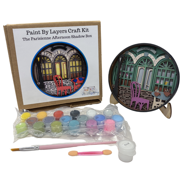 The Parisienne Afternoon Shadow Box Kit