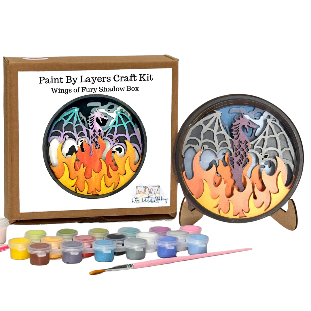 Wings of Fury Shadow Box Kit