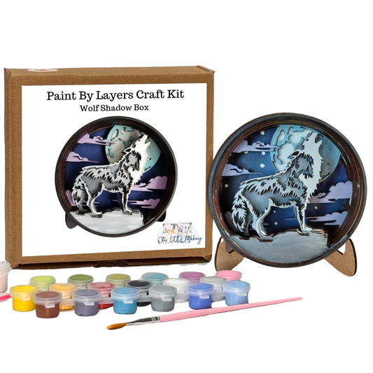Wolf Shadow Box Kit