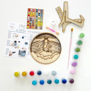Lighthouse Shadow Box Kit