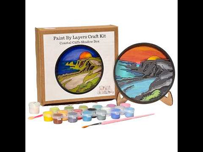 Coastal Cliffs Shadow Box Kit