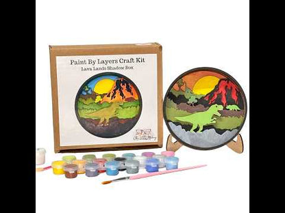Lava Lands Shadow Box Kit