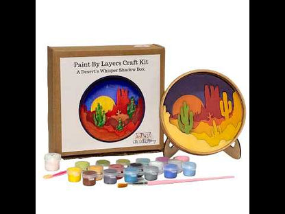 A Desert's Whisper Shadow Box Kit