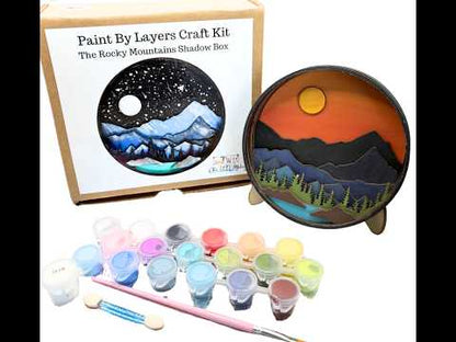 The Rocky Mountains Shadow Box Kit