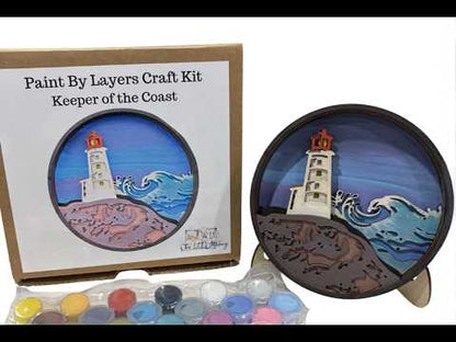 Keeper of the Coast Shadow Box Kit