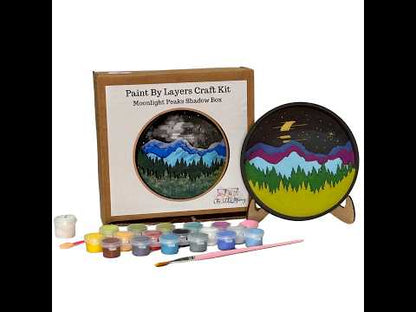 Moonlight Peaks Shadow Box Kit