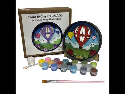 Up, Up and Away Shadow Box Kit