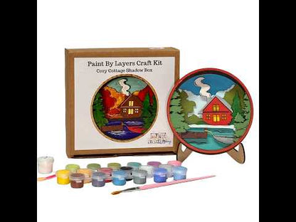 Cozy Cottage Shadow Box Kit