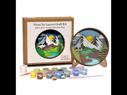 Adventure Awaits Shadow Box Kit