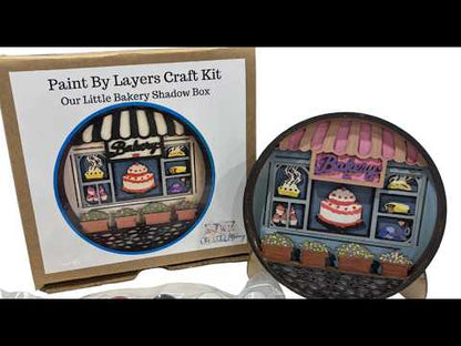 Our Little Bakery Shadow Box Kit