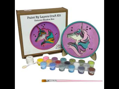 Unicorn Shadow Box Kit