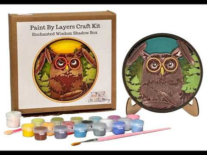 Enchanted Wisdom Shadow Box Kit