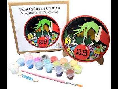 Merry Grinch-mas Shadow Box Kit