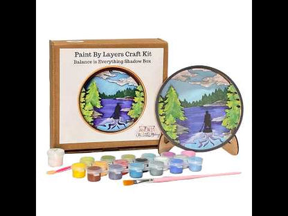 Balance is Everything Shadow Box Kit