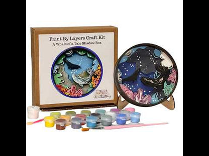 A Whale of a Tale Shadow Box Kit