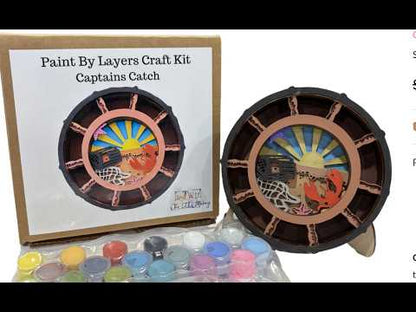 Captain's Catch Shadow Box kit