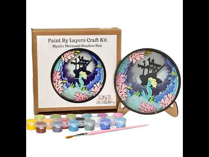 Mystic Mermaid Shadow Box Kit