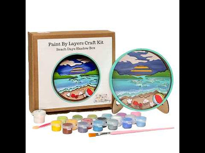 Beach Days Shadow Box Kit