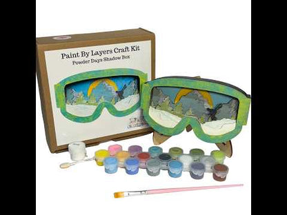 Powder Days Shadow Box Kit