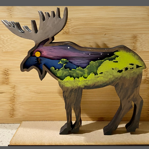 Moose Layered Forest Animal Kit
