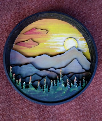The Rocky Mountains Shadow Box Kit