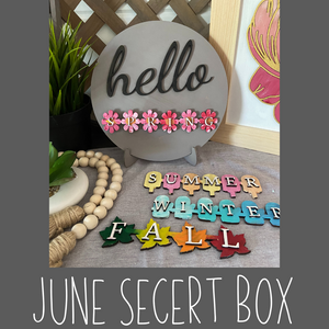 The Monthly Secret Craft Box******FULL*******